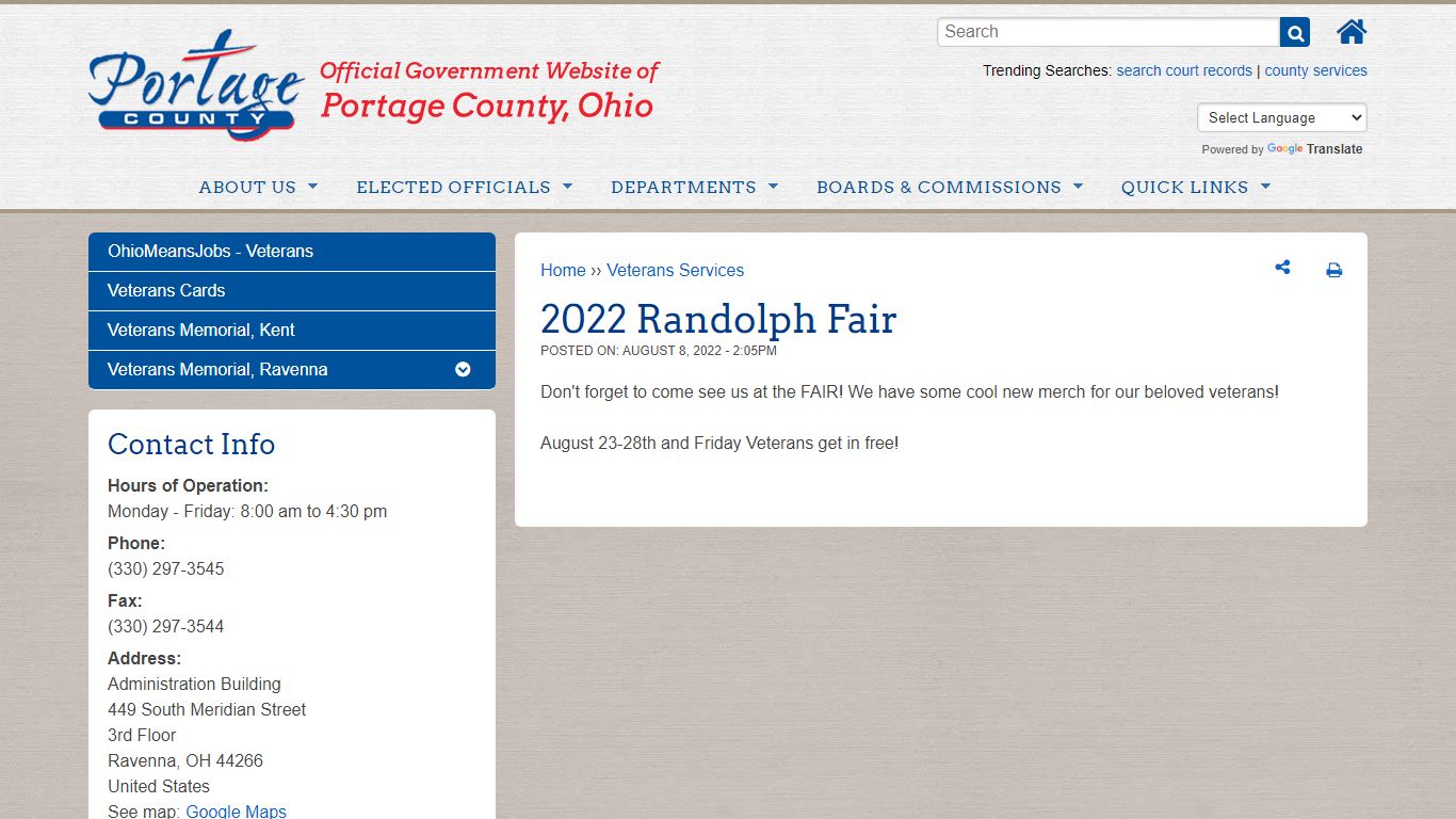 2022 Randolph Fair | Portage County OH